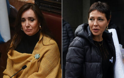 «Dejá de bolsillear gente y tratame con respeto»: Villarruel cruzó a Mayra Mendoza por vincularla a las presuntas coimas en discapacidad