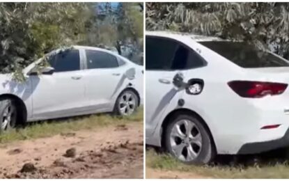 Encuentran muertos a un hombre y a una mujer dentro de un auto abandonado en San Antonio de Areco