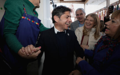 Kicillof avisa que no hará campaña con el escándalo de los audios, pero se sube a las críticas contra el Gobierno