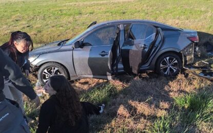 La diputada libertaria Rocío Bonacci sufrió un accidente con un auto oficial en la ruta 9: «El chofer se quedó dormido»
