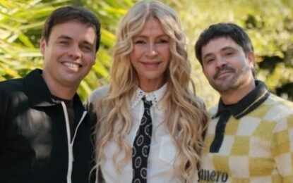 El emotivo reencuentro de Cris Morena con Benja Rojas y Felipe Colombo, en la previa de los shows de Erreway