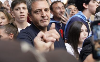 Sergio Massa reaparece en la recta final de la campaña bonaerense con un audio: su pedido para el 7 de septiembre