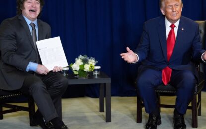 Qué le dio Trump a Milei en medio de su fugaz reunión bilateral en Nueva York