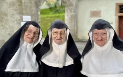 Tres monjas octogenarias se fugaron del geriátrico y ahora son okupas en su antiguo monasterio