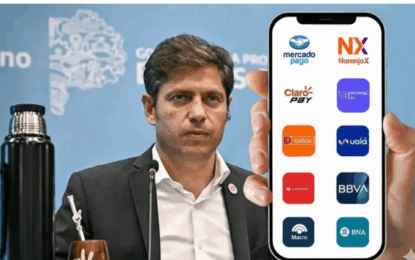 Tras ganar las elecciones, Axel Kicillof ordenó que las billeteras virtuales retengan Ingresos Brutos
