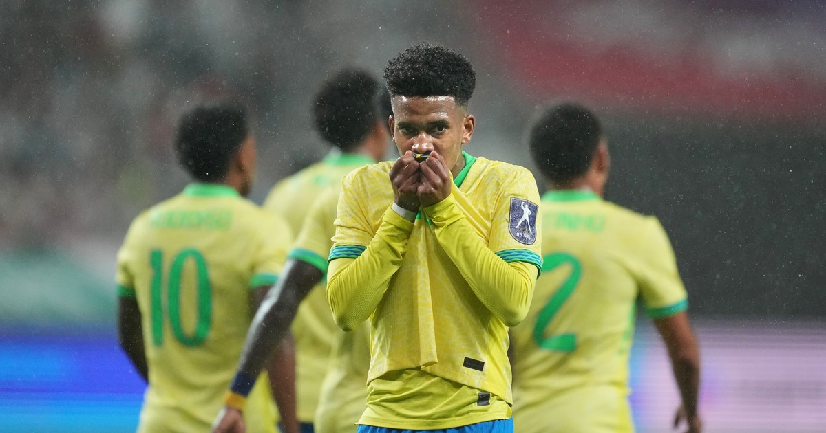 brasil-empieza-a-meter-miedo-con-ancelotti:-goleo-5-0-a-corea-del-sur-en-un-amistoso-con-dos-dobletes-de-estevao-y-rodrygo-y-otro-de-vinicius-jr.