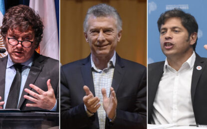Nueva encuesta y ranking de políticos: sorpresa con los puestos de Kicillof, Milei y Macri
