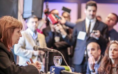 Patricia Bullrich, le respondió a las provincias por las críticas al rescate financiero: «piden plata al Estado nacional cada diez minutos»
