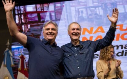 Provincias Unidas cerró la campaña en Córdoba y Santa Fe, con Schiaretti y Pullaro