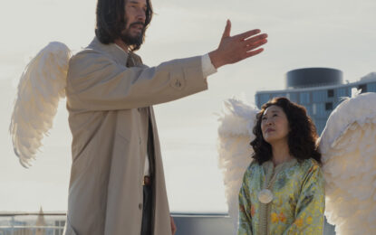 Keanu Reeves se prueba en la comedia como un ángel torpe en Cuando el cielo se equivoca