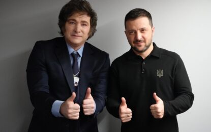 Volodimir Zelenski llamó a Javier Milei: lo felicitó por el triunfo en las elecciones legislativas y lo invitó a Ucrania