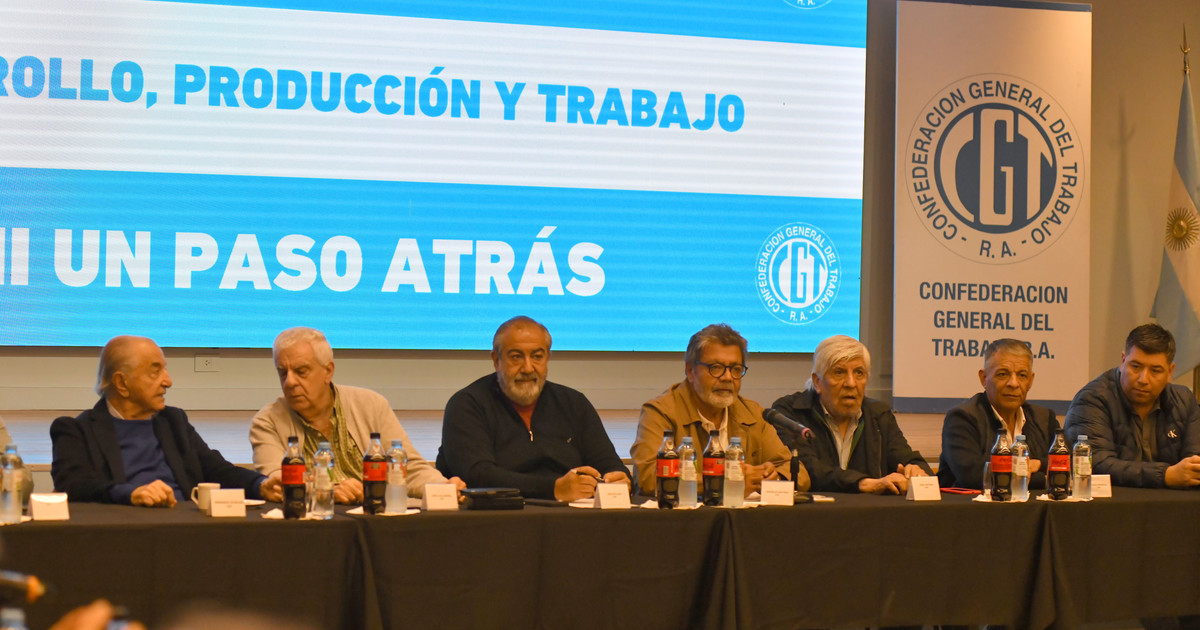 la-unidad-de-la-cgt,-en-riesgo:-la-interna-gremial-estalla-a-horas-del-congreso-de-eleccion-de-autoridades