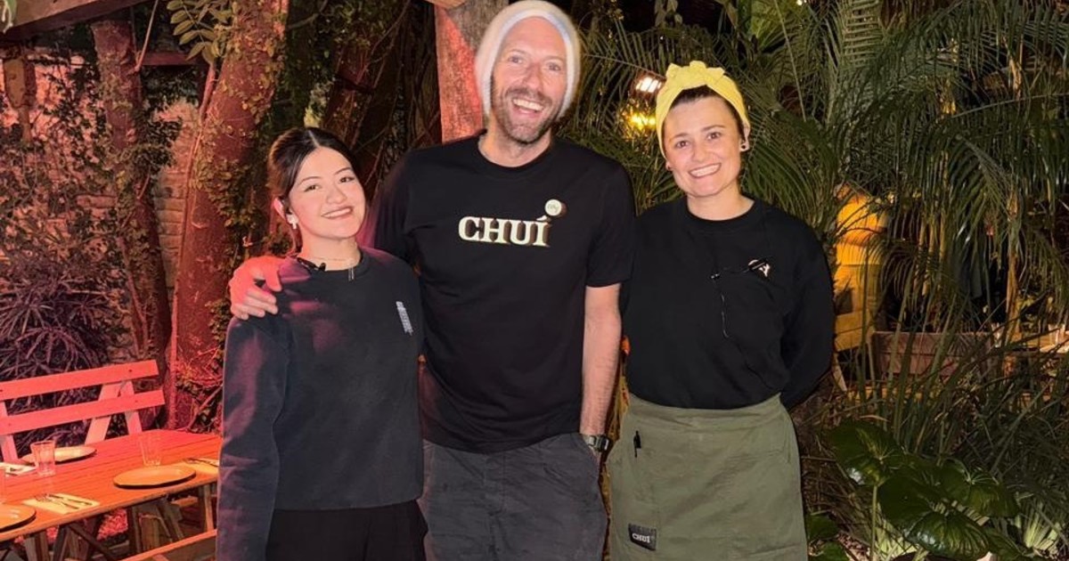 chris-martin,-el-cantante-de-coldplay,-«encantado»-con-un-restaurante-de-villa-crespo:-«comi-muy-bien,-me-gusta-mucho-el-lugar»
