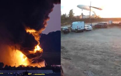 Terrible accidente aéreo en Estados Unidos que dejó al menos 12 muertos