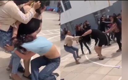 Batalla campal en una escuela de José C. Paz: madres se enfrentaron a golpes en el patio
