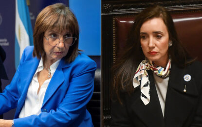 Cumbre en el Senado: Villarruel y Bullrich se reúnen para limar asperezas y en medio de las negociaciones por las reformas de Milei