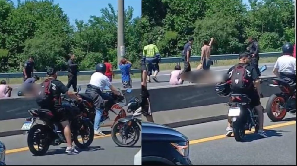 tragico-accidente-en-la-autopista:-un-nene-murio-atropellado-por-un-auto-y-el-conductor-fue-detenido