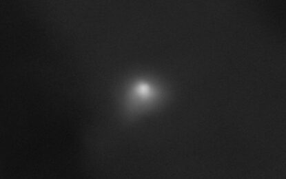 La NASA publicó las primeras imágenes del cometa interestelar 3I/ATLAS