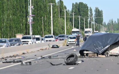 Tragedia vial en Río Negro: murieron los cuatro pasajeros de una camioneta que se incendió tras ser chocada por un conductor borracho