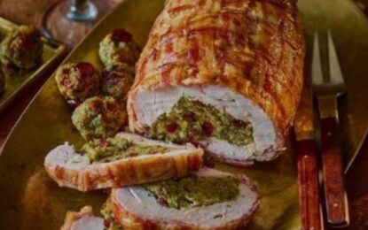 Cómo hacer pavo relleno perfecto en “air fryer”: el tiempo y la temperatura exacta para cocinar este delicioso plato en porciones
