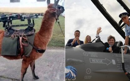 Santilli celebró la llegada de los F-16 con un irónico mensaje contra el kirchnerismo: «Pasamos de incorporar llamas metralletas a aviones de combate»
