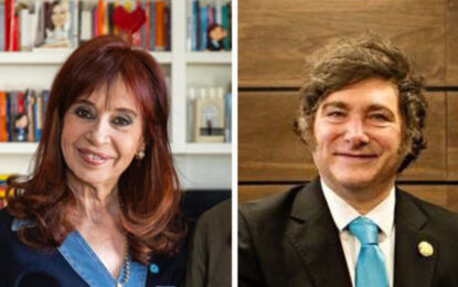 Cristina Kirchner cruzó a Milei por la inflación de noviembre y Bullrich la descalificó: «Señora presidiaria…»