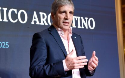 Caputo adelantó cómo pagará la deuda en enero: swap con EE.UU y China, un préstamo de bancos y la chance de «refinanciar»