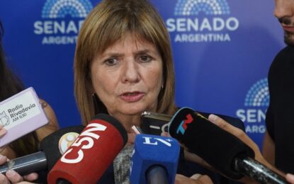 El mensaje de Patricia Bullrich a la CGT antes de la marcha por la reforma laboral: «Si la protesta es pacífica, las respuestas serán pacíficas»