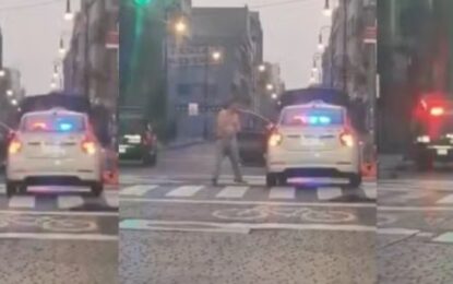 Navidad fatal: un taxista sintió “animales en su cuerpo”, pidió ayuda de forma desesperada y terminó chocando contra una palmera