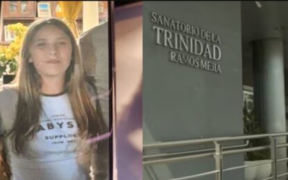 “Me quema la cabeza”: la reacción de la nena de 12 años que recibió una bala perdida en un festejo de Navidad