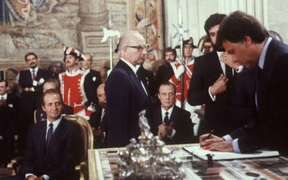 A 40 años de un éxito socialista: España ingresa a Europa y consolida la baja de la inflación