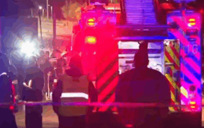 Tragedia en Morón: un bombero murió atropellado y otra perdió la pierna mientras apagaban un incendio