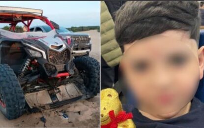 Vuelven a operar al nene de 8 años que está grave tras el choque entre una camioneta y un UTV en Pinamar