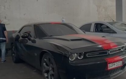 Secuestraron otro auto de colección que entró de contrabando desde Paraguay: es el que usó L-Gante en un video con la China Suárez