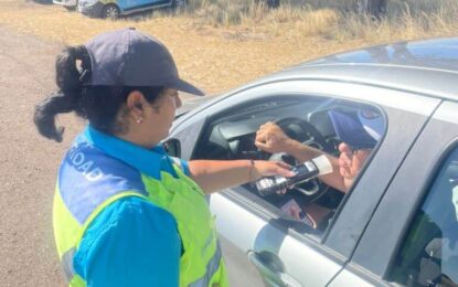 Casi mil conductores alcoholizados sancionados en las rutas del país durante la primera quincena de enero