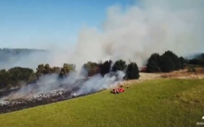 El Ministerio de Seguridad dijo que identificará y juzgará a los responsables de los incendios