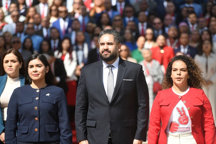 El diputado Nicolás Maduro Guerra, hijo del depuesto Nicolás Maduro. Foto Xinhua