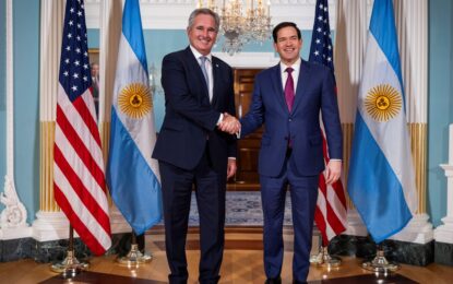 Quirno llegó a Washington para una cumbre de minerales críticos que convocó el gobierno de Donald Trump