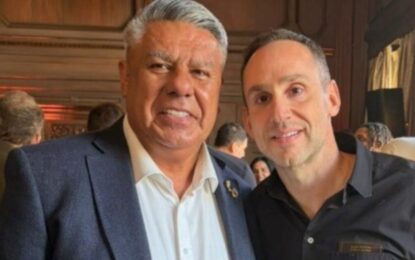 Chiqui Tapia viajó a Estados Unidos para ver Super Bowl: quién lo llevó y el polémico empresario al que le mandó mensaje