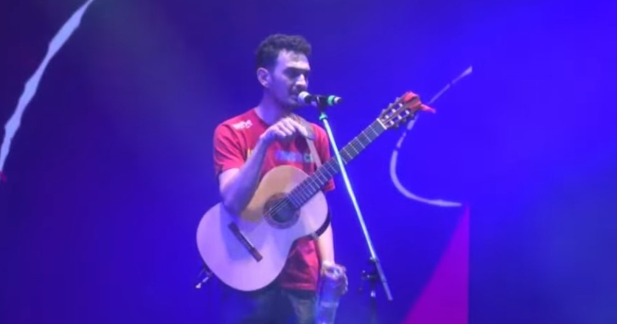 «somos-una-provincia-montonera-y-peronista»:-un-cantante-de-folklore-protesto-contra-la-presencia-de-victoria-villarruel-en-un-festival-de-la-rioja