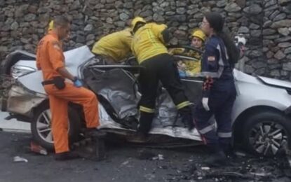 Choque y tragedia en una ruta en Brasil: murió una mujer correntina y sus dos hijas adolescentes están graves