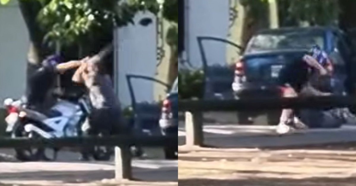 un-motociclista-mato-a-golpes-al-conductor-de-un-auto-en-medio-de-una-pelea-por-un-accidente-en-la-calle