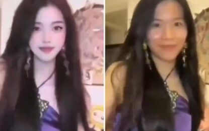 Una influencer perdió 150.000 seguidores en un instante al traicionarla un filtro que usaba