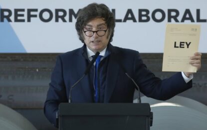 El Gobierno buscaría sancionar la reforma laboral el 27 de febrero en el Senado