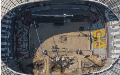Alerta Mundial 2026: el estadio Azteca podría no estar listo para el partido inaugural