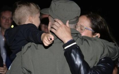 El mensaje de la esposa de Nahuel Gallo tras el regreso del gendarme a la Argentina: «Gracias por este milagro»