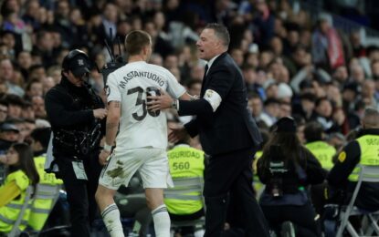 Franco Mastantuono y un partido para el olvido en el Real Madrid: jugó 20 minutos y se fue expulsado en la derrota histórica ante el Getafe