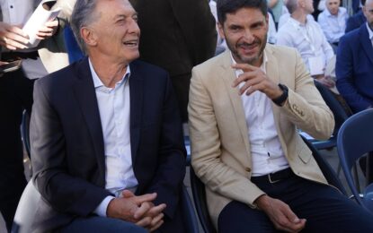 Mauricio Macri en Expoagro: el saludo con Axel Kicillof, los halagos a Javier Milei y la advertencia «antigrieta»