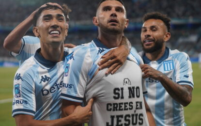 Maravilla Martínez y otra recuperación milagrosa: el 9 volvió de su lesión en tiempo récord y metió un doblete para la victoria de Racing