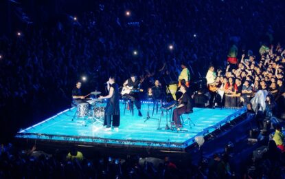 Tan Biónica brilló en su primera noche en Vélez pese a la lluvia: la sorpresa de Andrés Calamaro y un anuncio inesperado